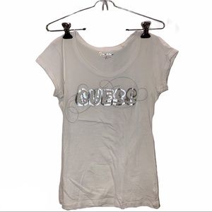 *2/10* GUESS Y2K Rhinestone T-shirt in S